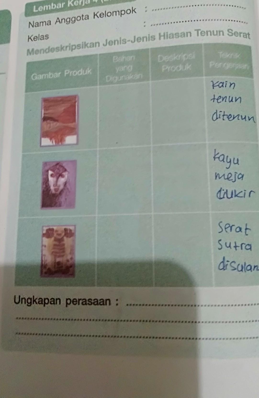 Detail Gambar Hiasan Tenun Serat Nomer 21