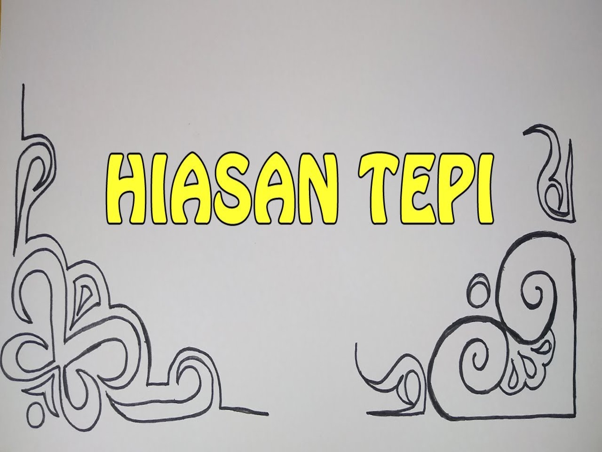 Detail Gambar Hiasan Tepi Nomer 19