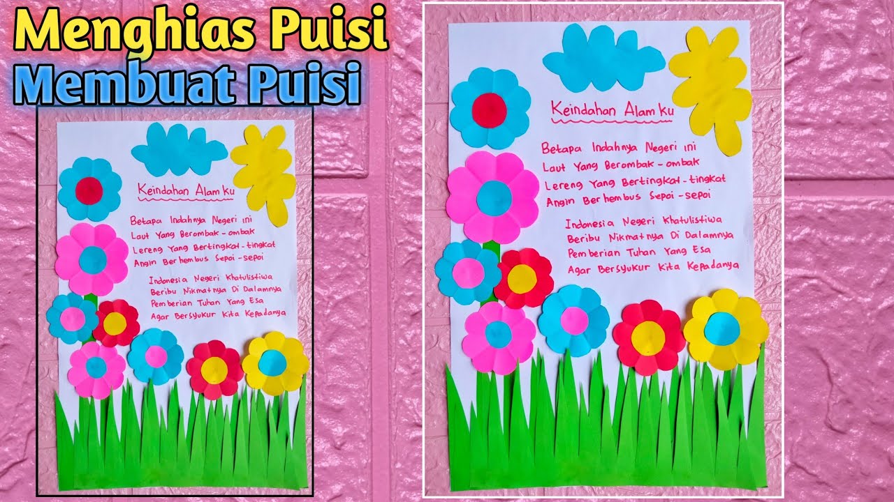 Detail Gambar Hiasan Untuk Puisi Di Kertas Nomer 2