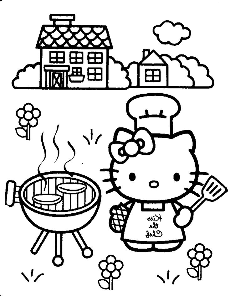 Detail Gambar Hitam Putih Hello Kitty Nomer 25