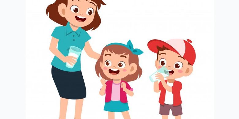 Detail Gambar Ibu Kartun Gambar Perut Manusia Nomer 24