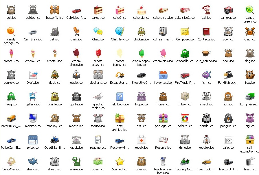 Detail Gambar Icon Lucu Untuk Folder Nomer 23