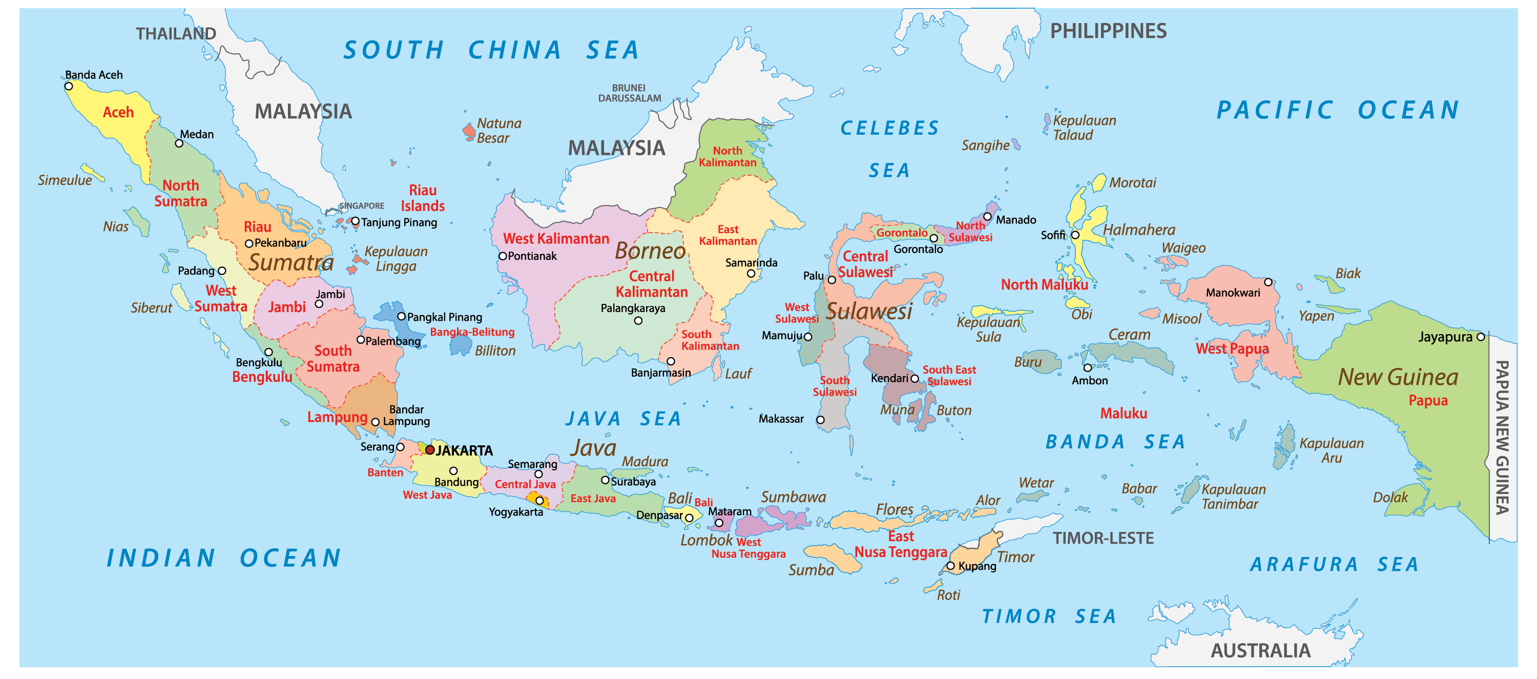 Detail Gambar Jelas Peta Indonesia Nomer 16