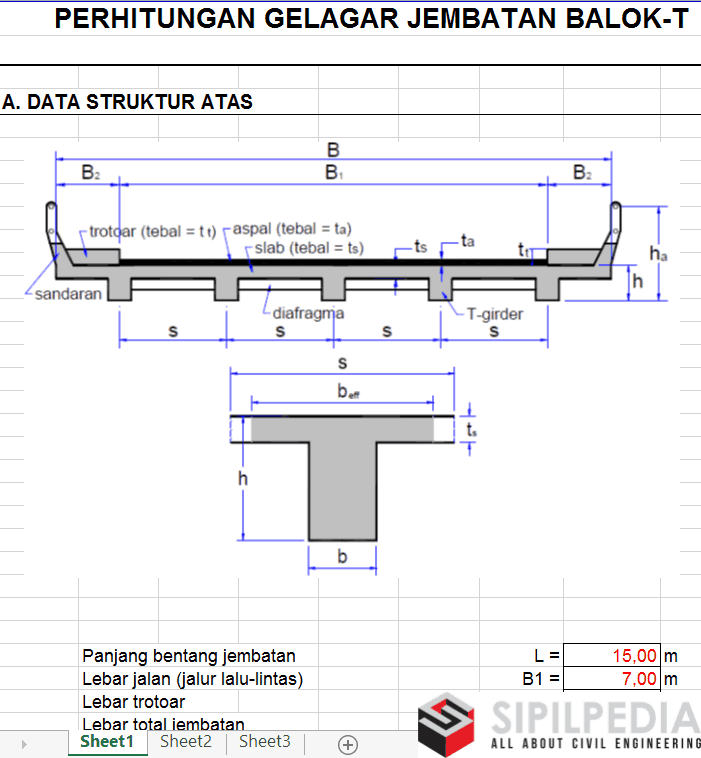 Detail Gambar Jembatan Excel Nomer 22