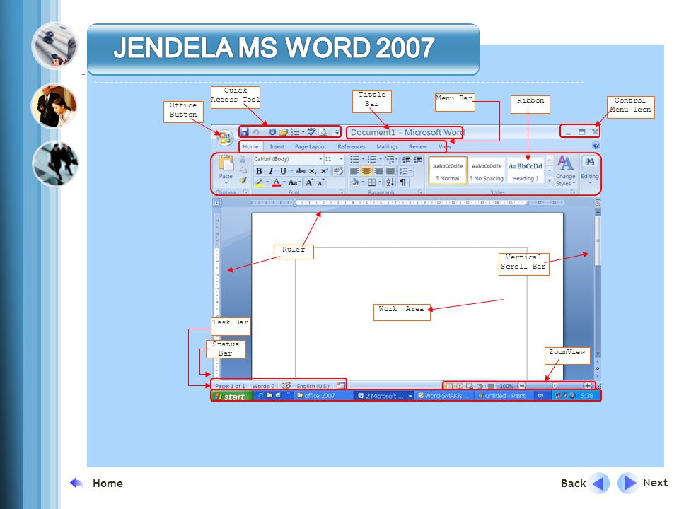 Detail Gambar Jendela Utama Ms Excel 2007 Nomer 23