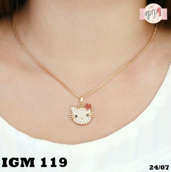 Detail Gambar Kalung Hello Kitty Nomer 15