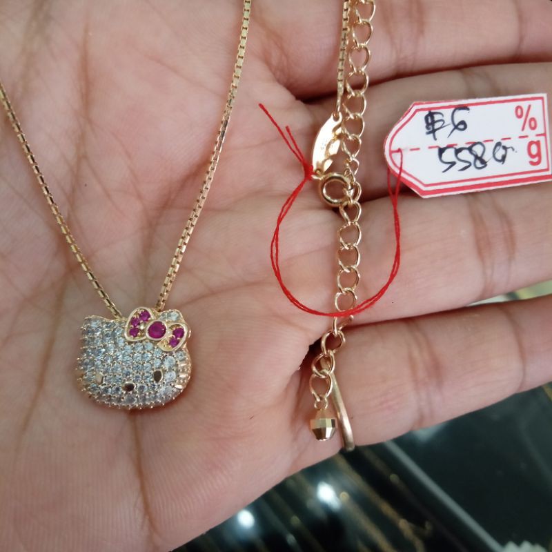 Detail Gambar Kalung Hello Kitty Nomer 17