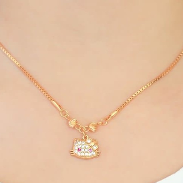 Detail Gambar Kalung Hello Kitty Nomer 4