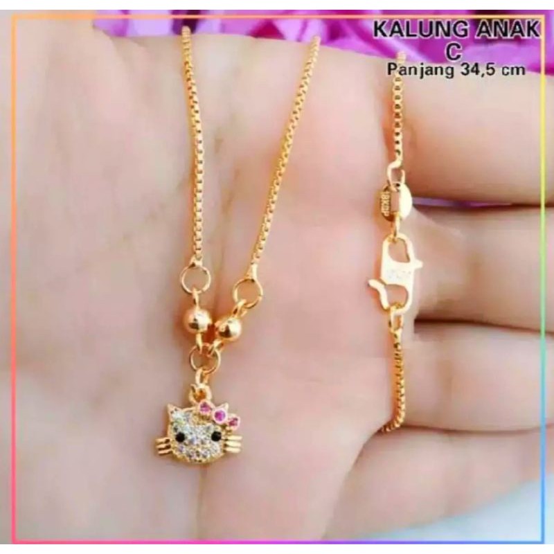 Detail Gambar Kalung Hello Kitty Nomer 45