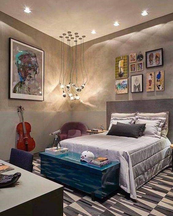 Detail Gambar Kamar Tidur Sederhana Untuk Pria Nomer 43