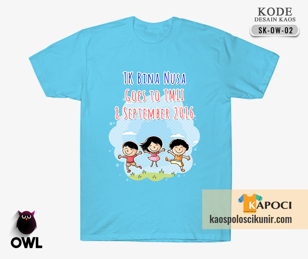 Detail Gambar Kaos Untuk Out Bound Anak Tk Nomer 16