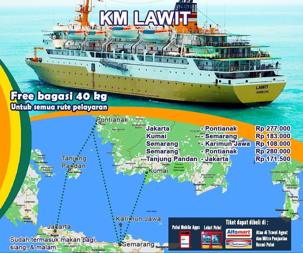 Detail Gambar Kapal Laut Dari Jakarta Ke Samarang Nomer 3