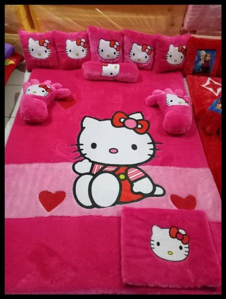 Detail Gambar Karpet Hello Kitty Nomer 3