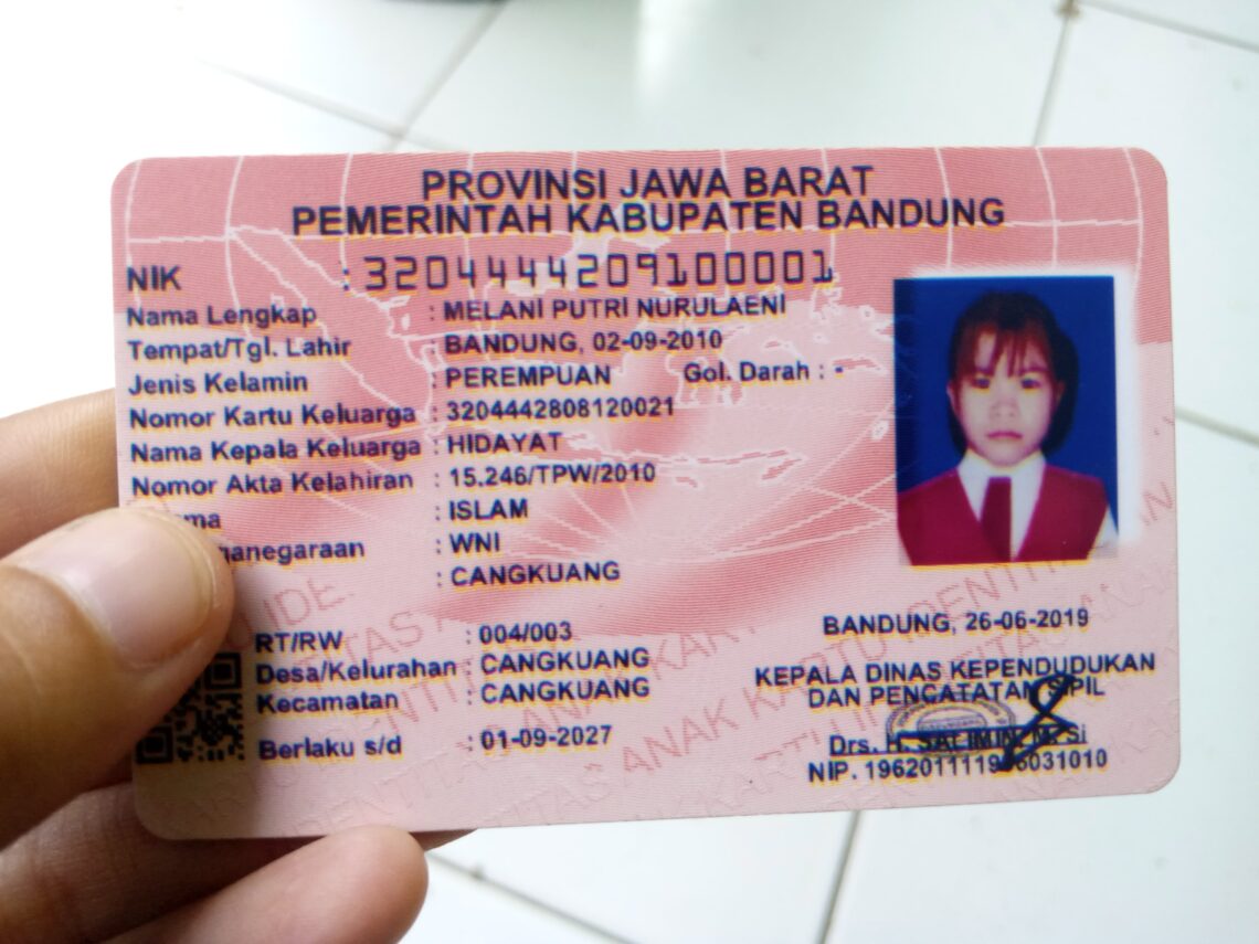 Gambar Kartu Identitas - KibrisPDR