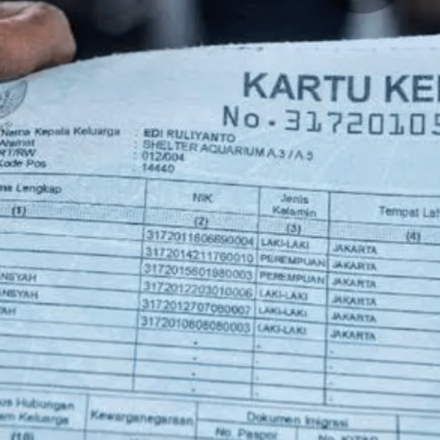 Detail Gambar Kartu Keluarga Yang Jelas Nomer 32