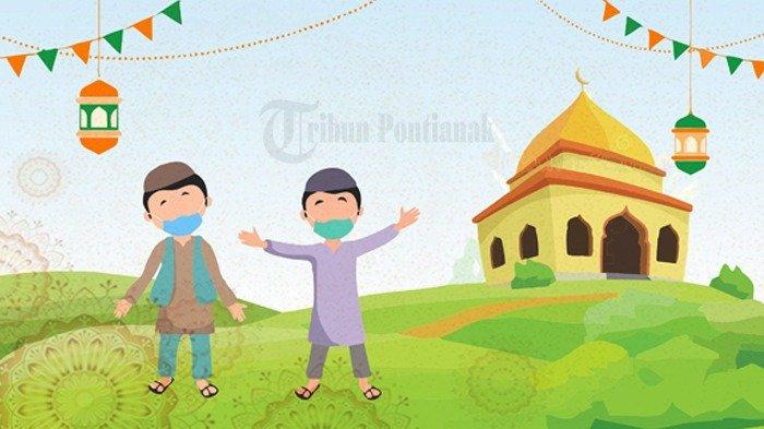 Detail Gambar Kartu Ucapan Lebaran Untuk Anak Anak Nomer 52