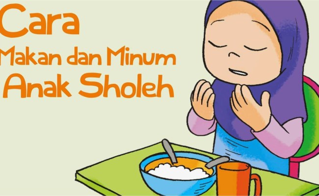 Detail Gambar Kartun Anak Sedang Sarapan Nomer 12