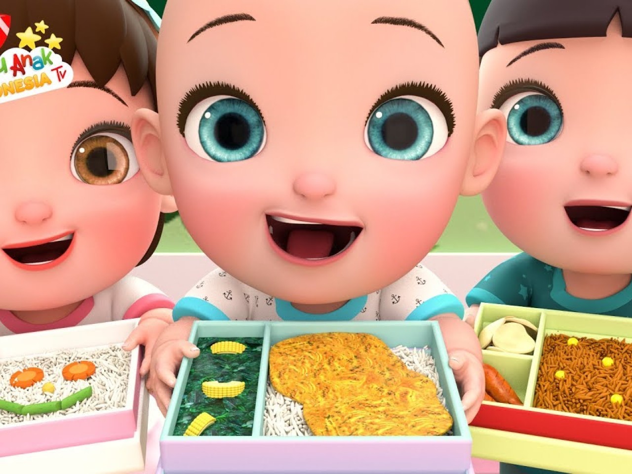 Detail Gambar Kartun Anak Sedang Sarapan Nomer 28