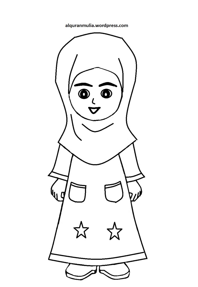 Detail Gambar Kartun Muslim Untuk Menggambar Nomer 18