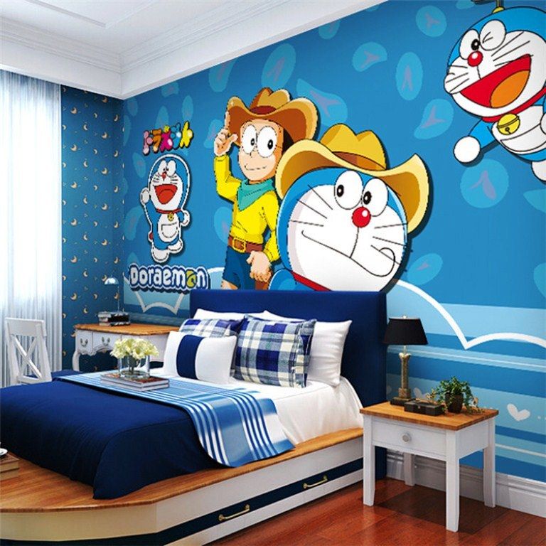 Detail Gambar Kartun Yang Mudah Untuk Di Gambar Di Dinding Kamar Nomer 19