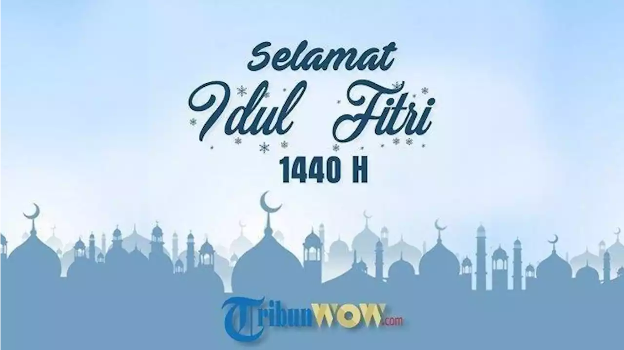 Download Gambar Kata Ucapan Hari Raya Idul Fitri 2019 Nomer 18