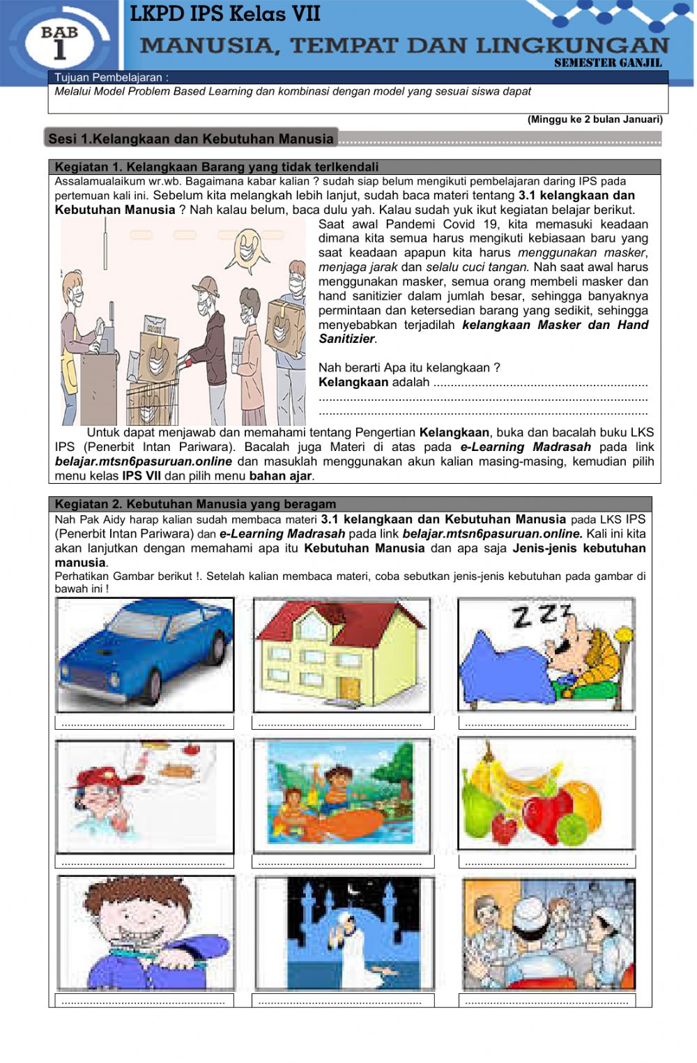 Detail Gambar Kebutuhan Manusia Nomer 8