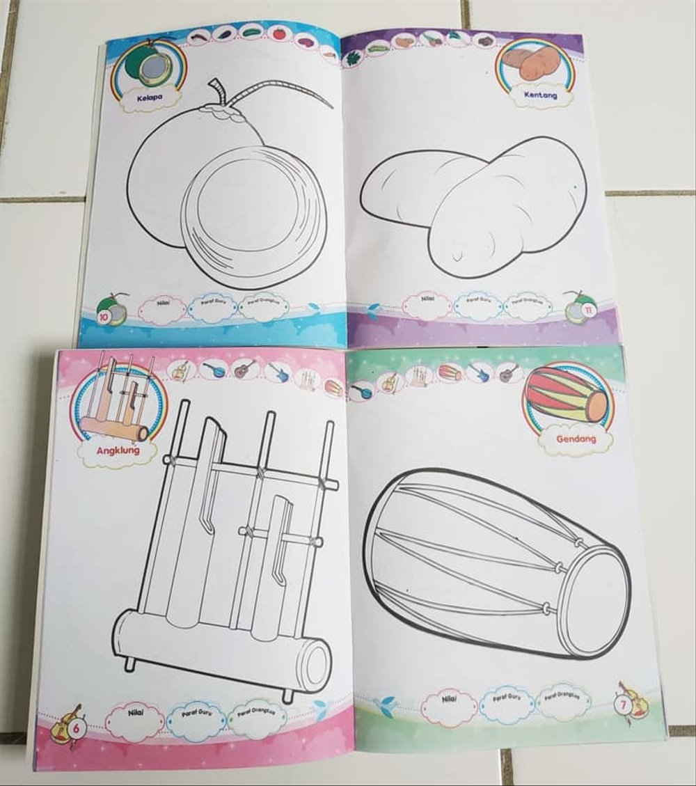 Detail Gambar Kentongan Untuk Anak Tk Nomer 9