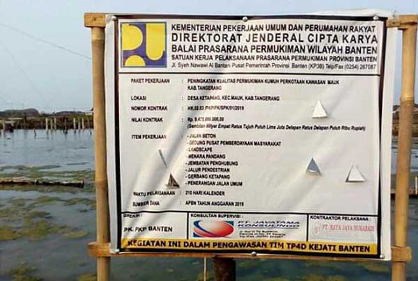 Detail Gambar Kerja Papan Nama Balai Desa Nomer 18