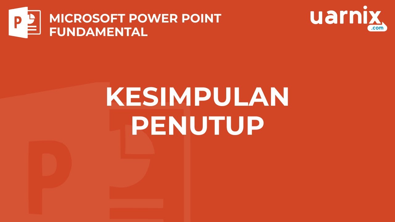 Detail Gambar Kesimpulan Ppt Nomer 2