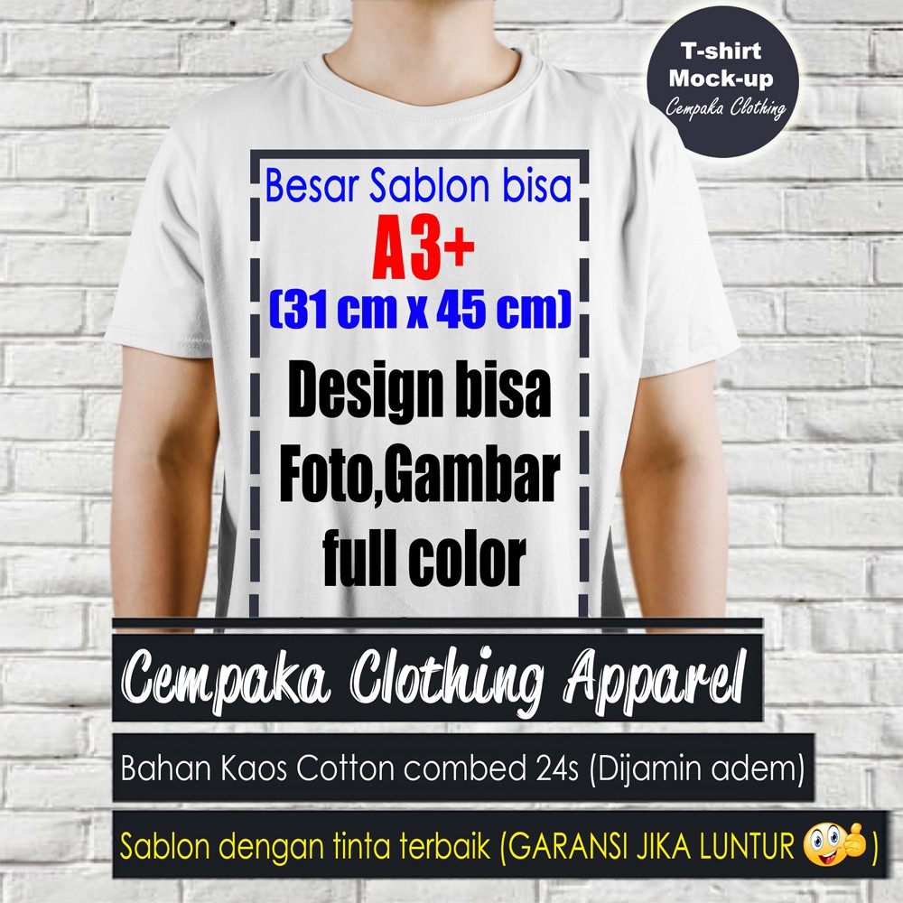 Detail Gambar Khusus Untuk Sablon Kaos Nomer 16