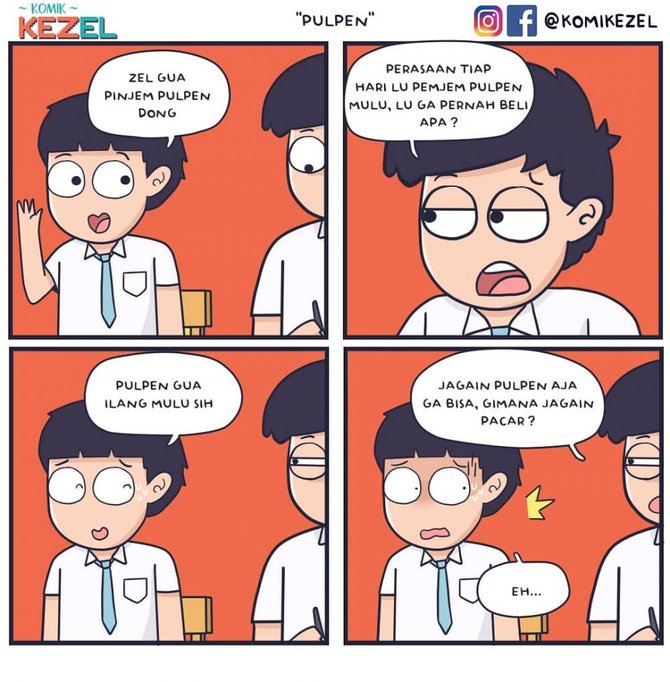 Detail Gambar Komik Percakapan Nomer 5