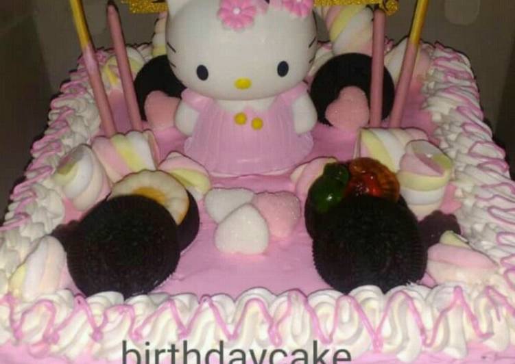 Detail Gambar Kue Tart Hello Kitty Nomer 25