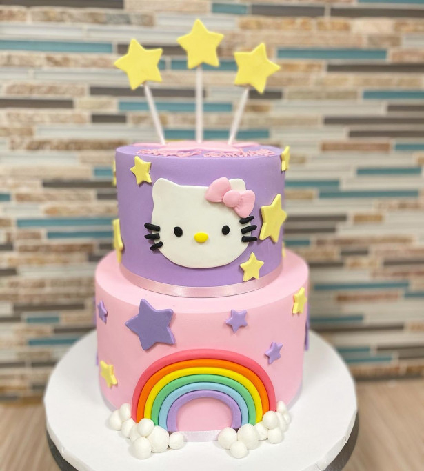 Detail Gambar Kue Tart Hello Kitty Nomer 28