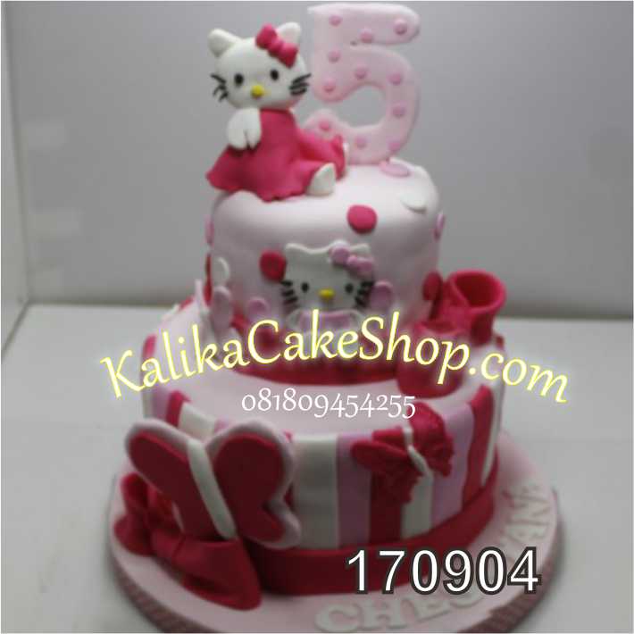 Detail Gambar Kue Tart Hello Kitty Nomer 53