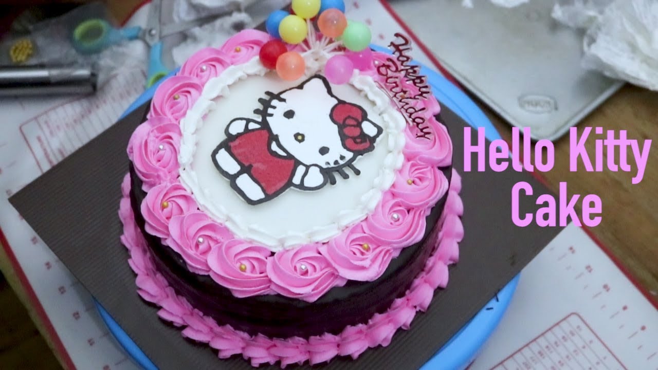 Detail Gambar Kue Tart Hello Kitty Nomer 7