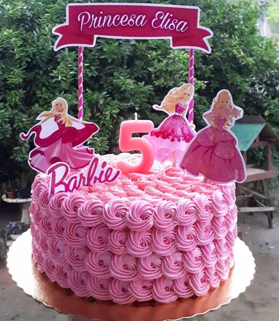 Gambar Kue Ultah Barbie Buttercream - KibrisPDR