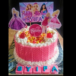 Detail Gambar Kue Ultah Barbie Buttercream Nomer 44