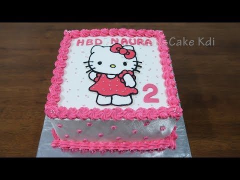 Gambar Kue Ultah Hello Kitty Kotak - KibrisPDR