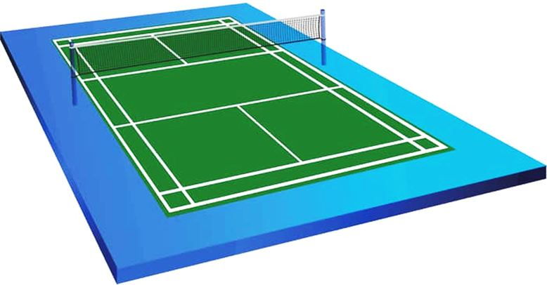 Detail Gambar Lapangan Badminton Beserta Ukurannya Nomer 42