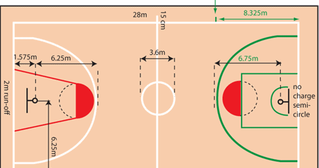 Detail Gambar Lapangan Basket 3 Dimensi Nomer 15