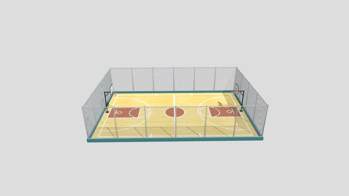 Detail Gambar Lapangan Basket 3 Dimensi Nomer 27