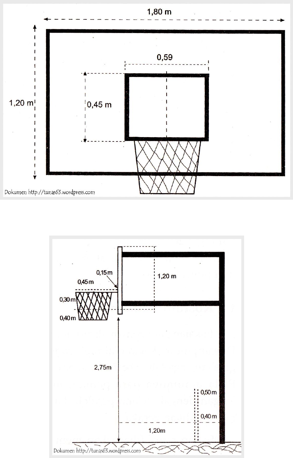 Detail Gambar Lapangan Basket Beserta Ukurannya Lengkap Nomer 29