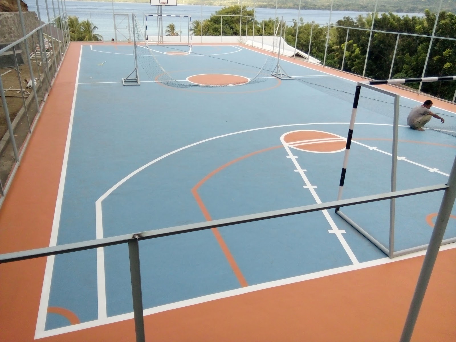 Detail Gambar Lapangan Futsal Gambar Kombinasi Lapangan Futsal Dan Basket Nomer 38