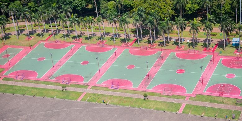 Detail Gambar Lapangan Futsal Gambar Lapangan Basket Nomer 21