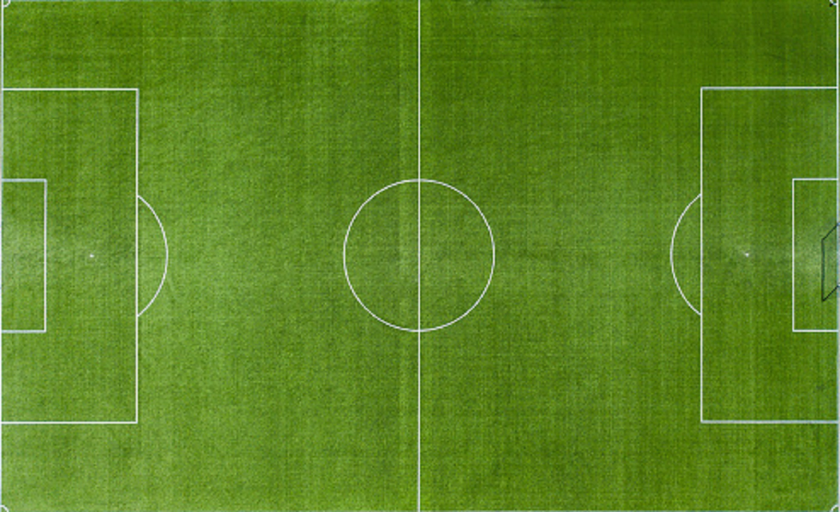 Detail Gambar Lapangan Sepak Bola Beserta Ukurannya Nomer 36