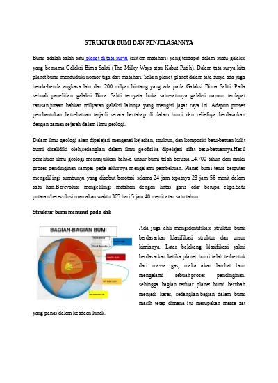 Detail Gambar Lapisan Kulit Bumi Beserta Keterangannya Nomer 46