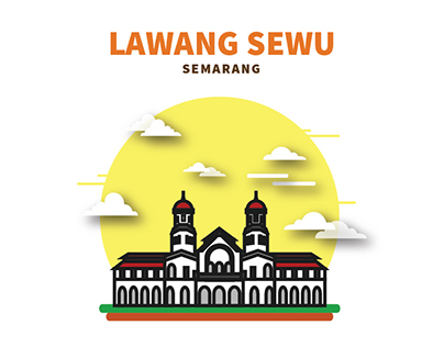 Detail Gambar Lawang Sewu Beserta Tulisan Semarangnya Nomer 44