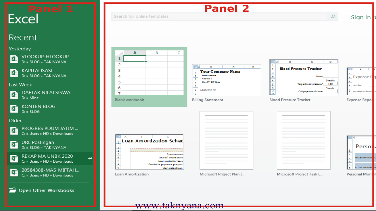 Detail Gambar Lembar Kerja Excel Beserta Fungsinya Masing Masing Nomer 22