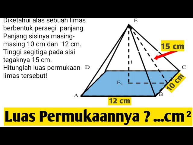 Detail Gambar Limas Persegi Nomer 23