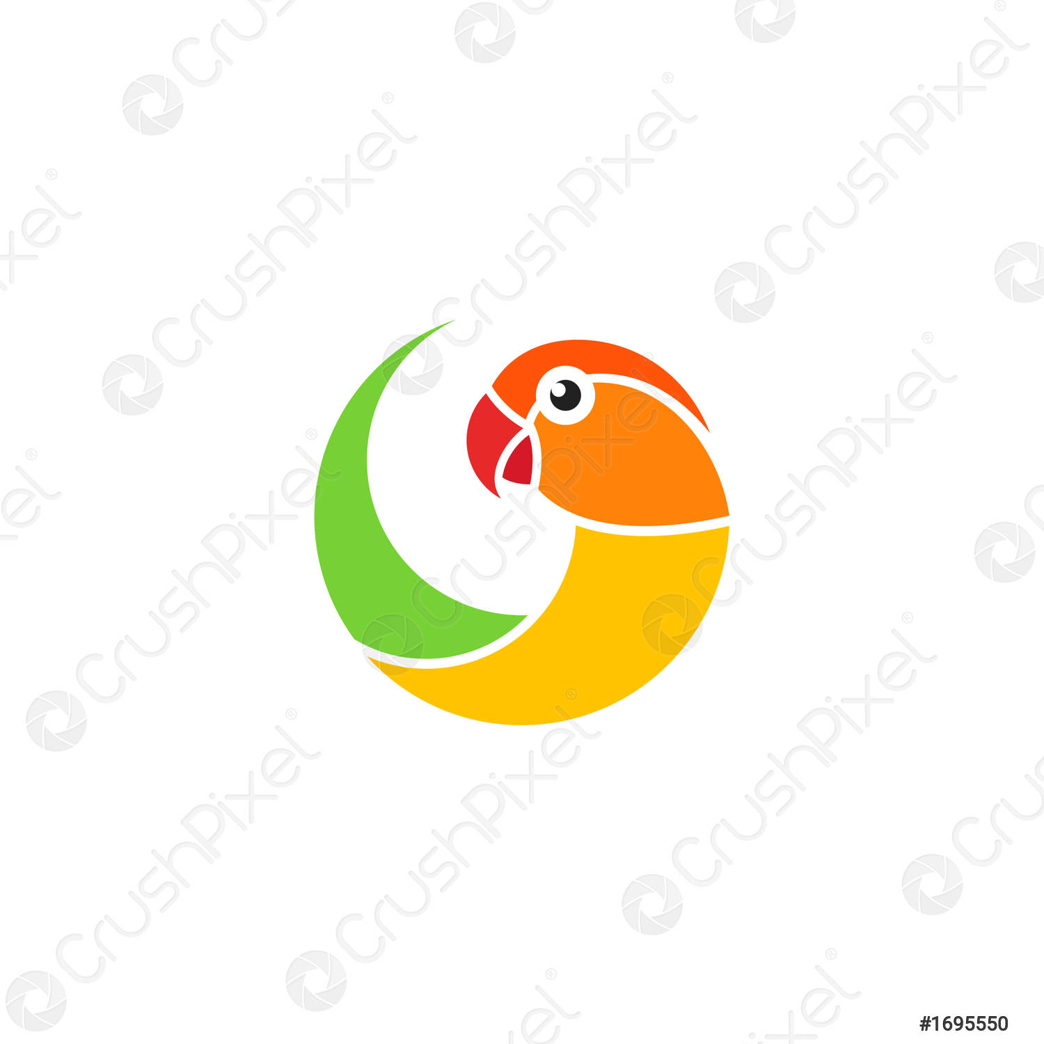 Detail Gambar Lovebird Untuk Logo Nomer 15